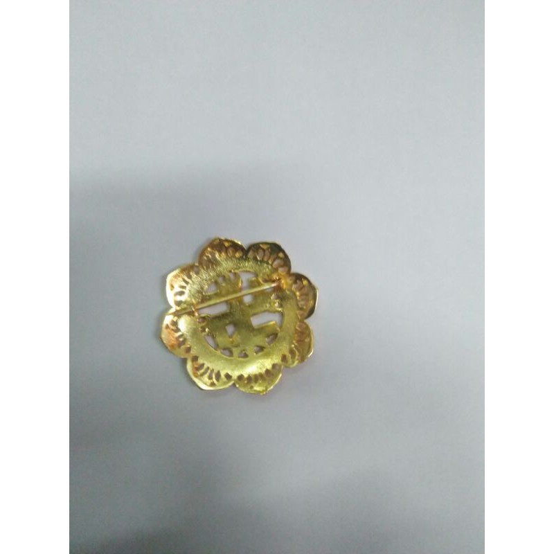 Pin Bros Swastika dan Bajra Bali