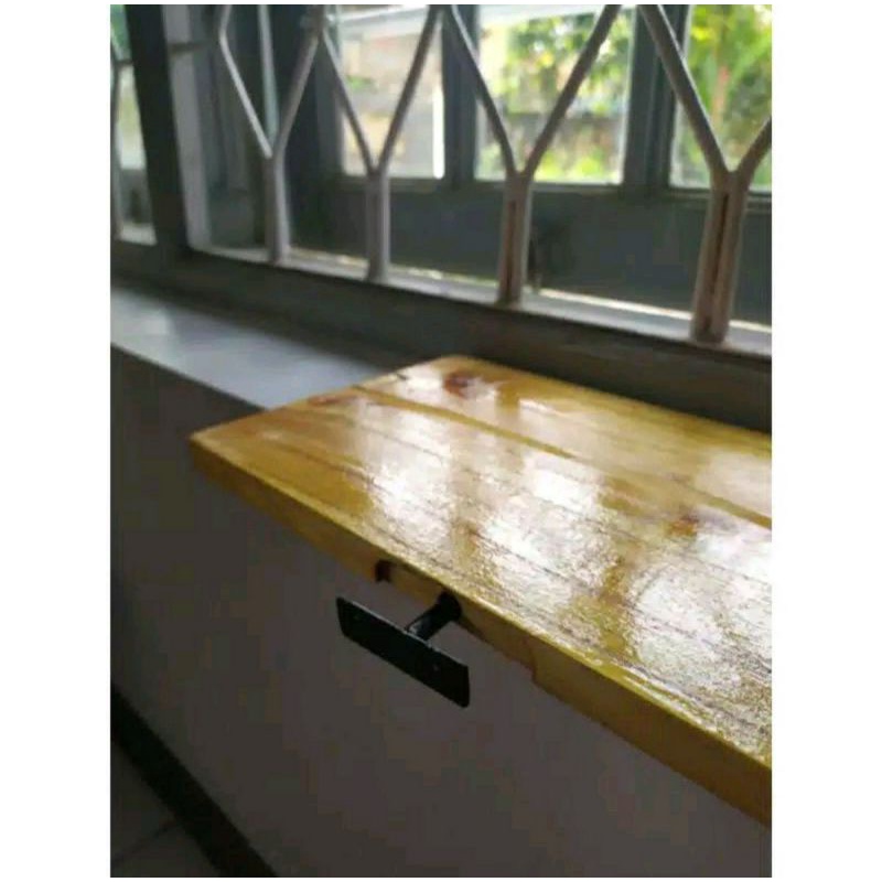 Besi peyangga rak dinding melayang, bracket penahan ambalan melayang