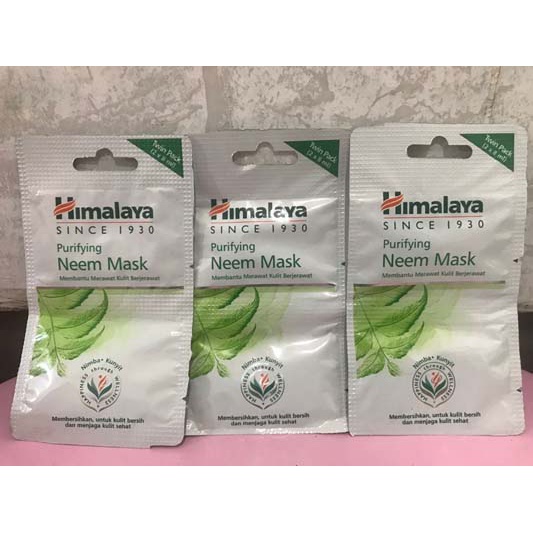 Himalaya Purifying Neem Mask Masker Wajah Mencerahkan Anti Jerawat 16ML_Cerianti