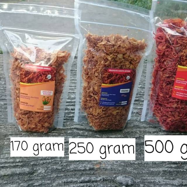 

brambang goreng amirah rasa & ori 100gr