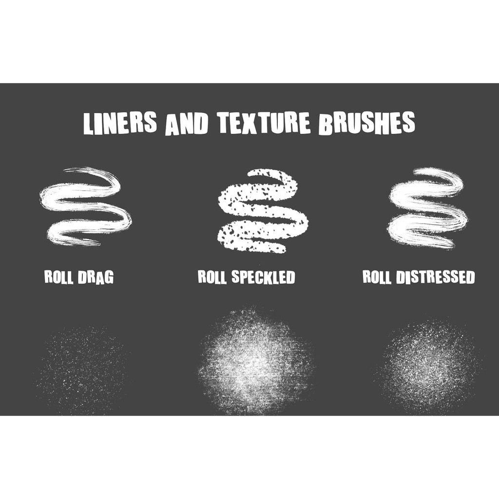 Procreate Brush - Rolled Ink Brushes