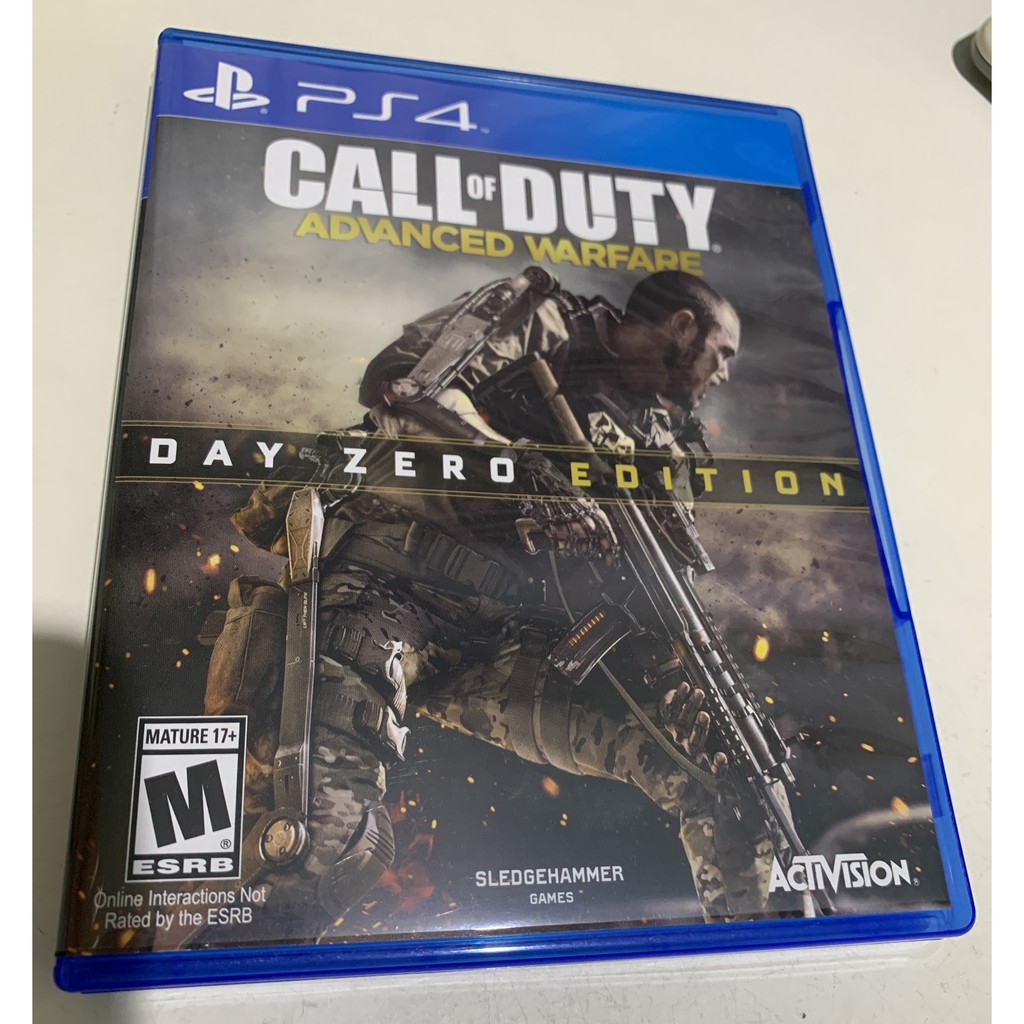 BD PS4 HD Call Of Duty Advance Warefare Day Zero Edition Acvtivision