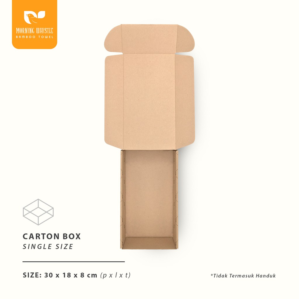 Gift Box Hadiah Packaging Handuk Kotak Kado Single dan Couple Morning Whistle