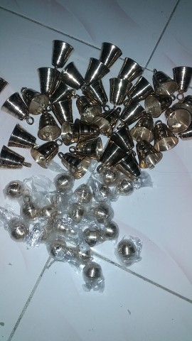 Bel Lonceng Kuningan Lengkap  / Brass Doorbell  Antiques
