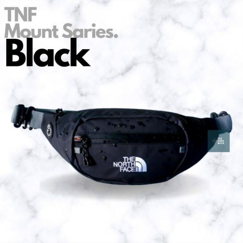 Tas Pinggang TNF Pria Waterproof Waist Bag Hezel Pria Anti Air Anti Sobek