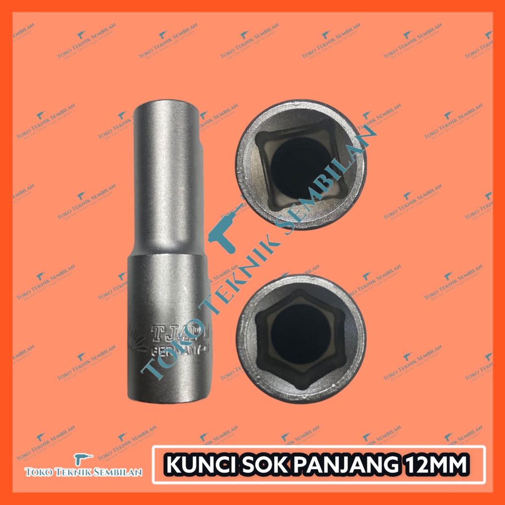 Kunci Sok Panjang 12mm