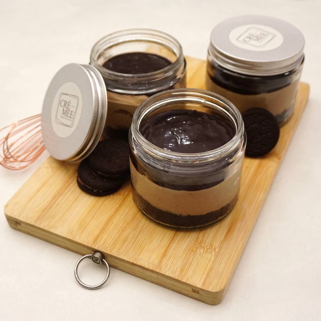 

Chocolate Cheesecake in Jar