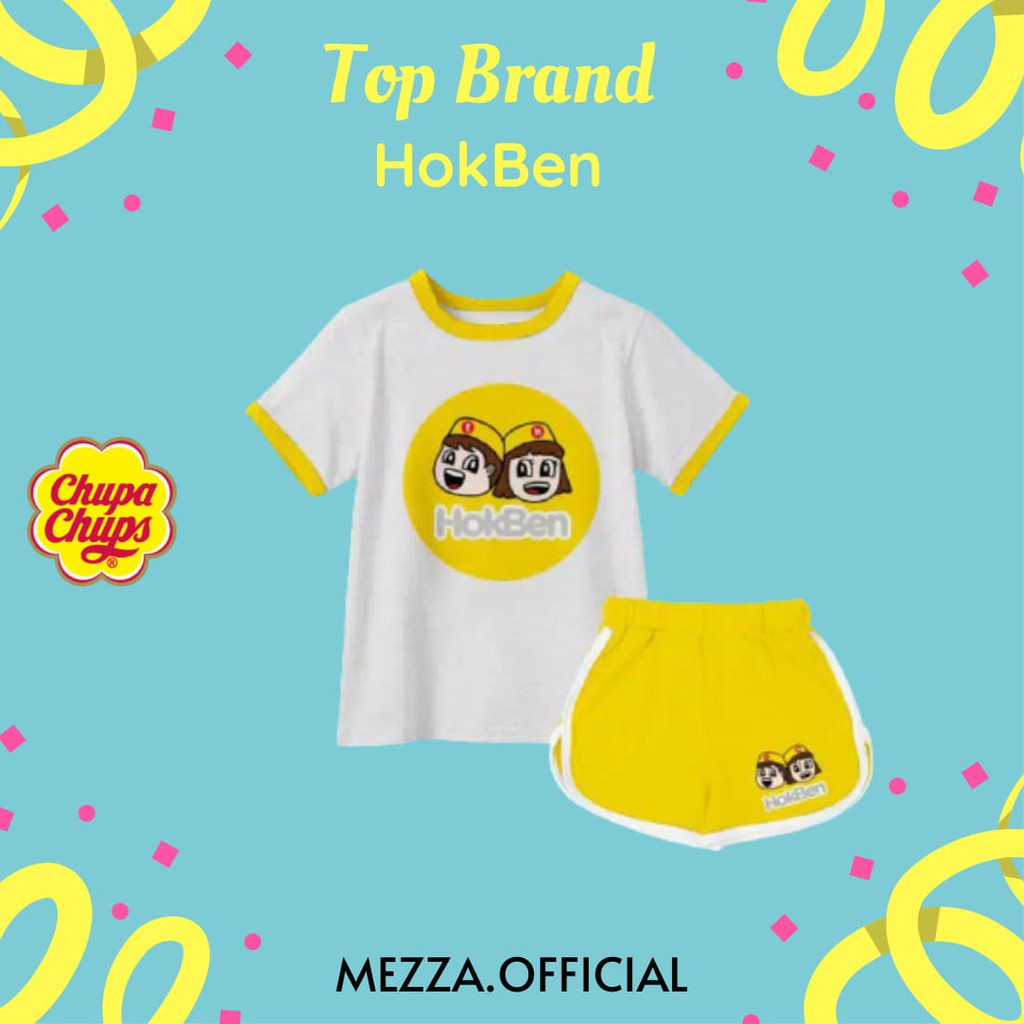 SETELAN ANAK LAKI LAKI / PAKAIAN ANAK PEREMPUAN / BAJU ANAK HOKBEN / TOP BRAND SERIES