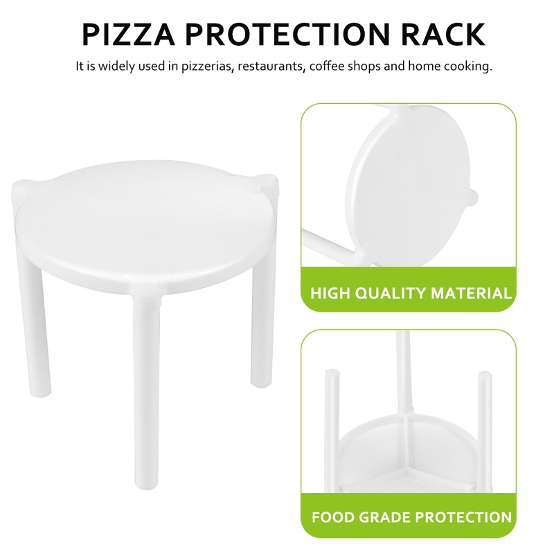 ★200pcs★ Stand Tripod Kemasan Pizza/Tripod Pizza/Pengaman Pizza/Lid Support Pizza Kaki Tiga/Kaki Pizza