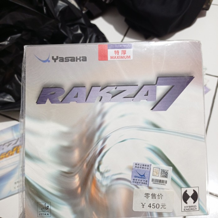 KARET TENIS MEJA YASAKA RAKZA 7 ORIGINAL