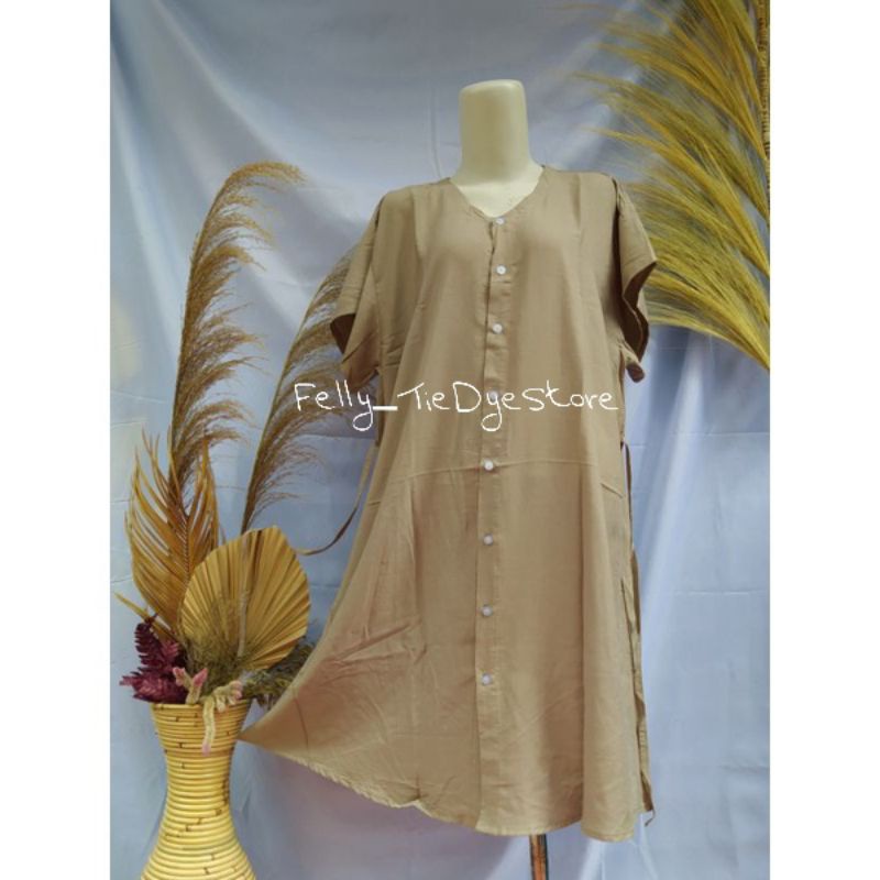 Babydoll Polos Jumbo XXL Ld 120 Lengan panjang