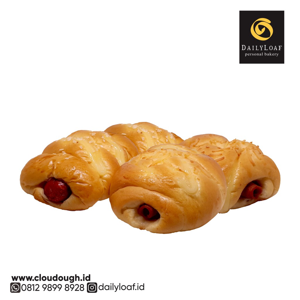 

Sausage Roll Brioche & Smoke Beef Brioche ( isi 4pcs/pack mix)
