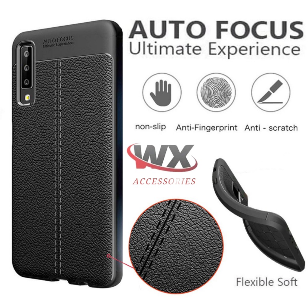 CASE PREMIUM TPU AUTO FOCUS LEATHER VIVO X50 / X50 Pro