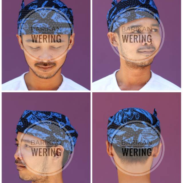 Blangkon iket totopong bendo sunda batik baduy khas jawa barat- Candra