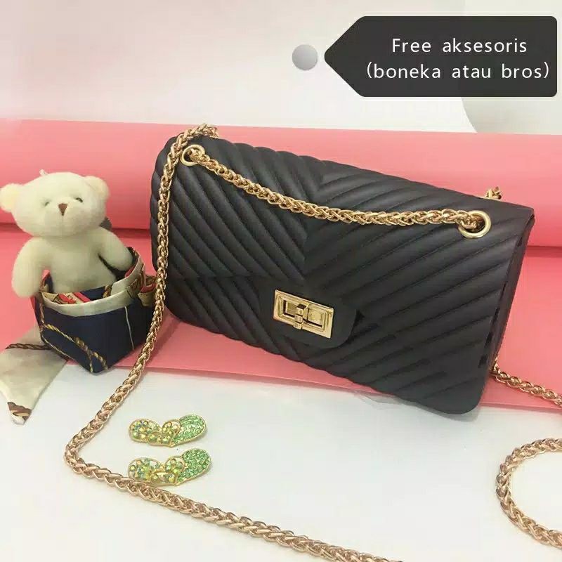 Tas Jelly Wanita Tas Jelly Matte