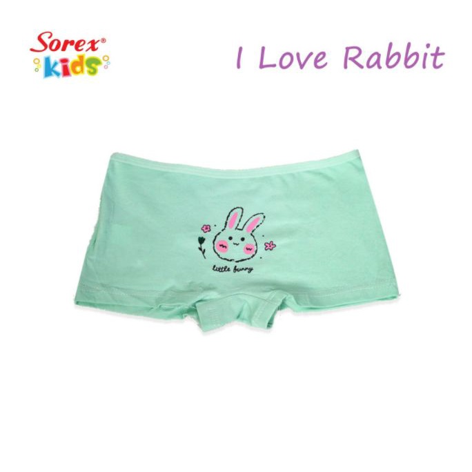 ( 1 pack isi 2 pcs ) Sorex Kids Celana Dalam Anak Perempuan Boxer CD SK 1313 - Pakaian Dalam Anak Perempuan