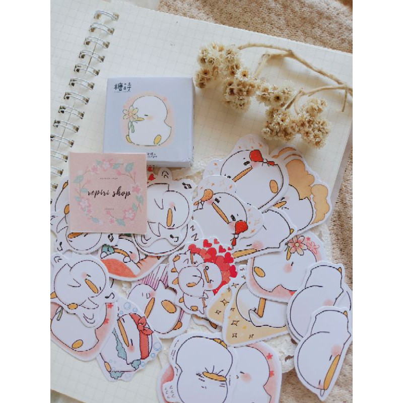 

Sticker Motif Bebek Kawaii Cute Scrapbook Diy dan Jurnal