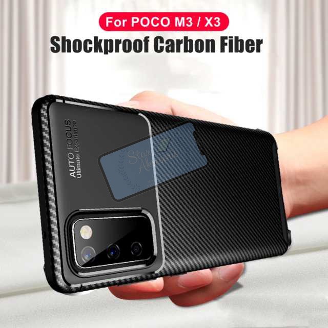 Case Xiaomi Poco M3 Original Shockproof Case Poco M3 Soft Case Poco M3