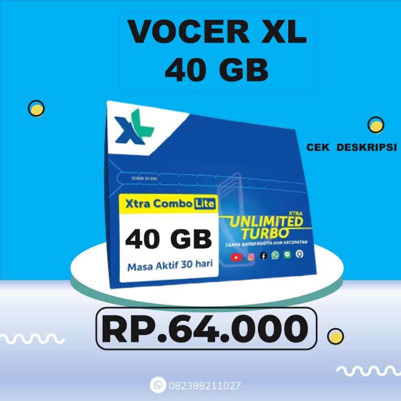 VOCHER XL 40 GB FULL