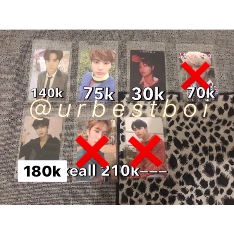 The Boyz Photocard The First The Only Reveal Dreamlike DIY Dazed Younghoon Jacob Sunwoo Eric Kevin