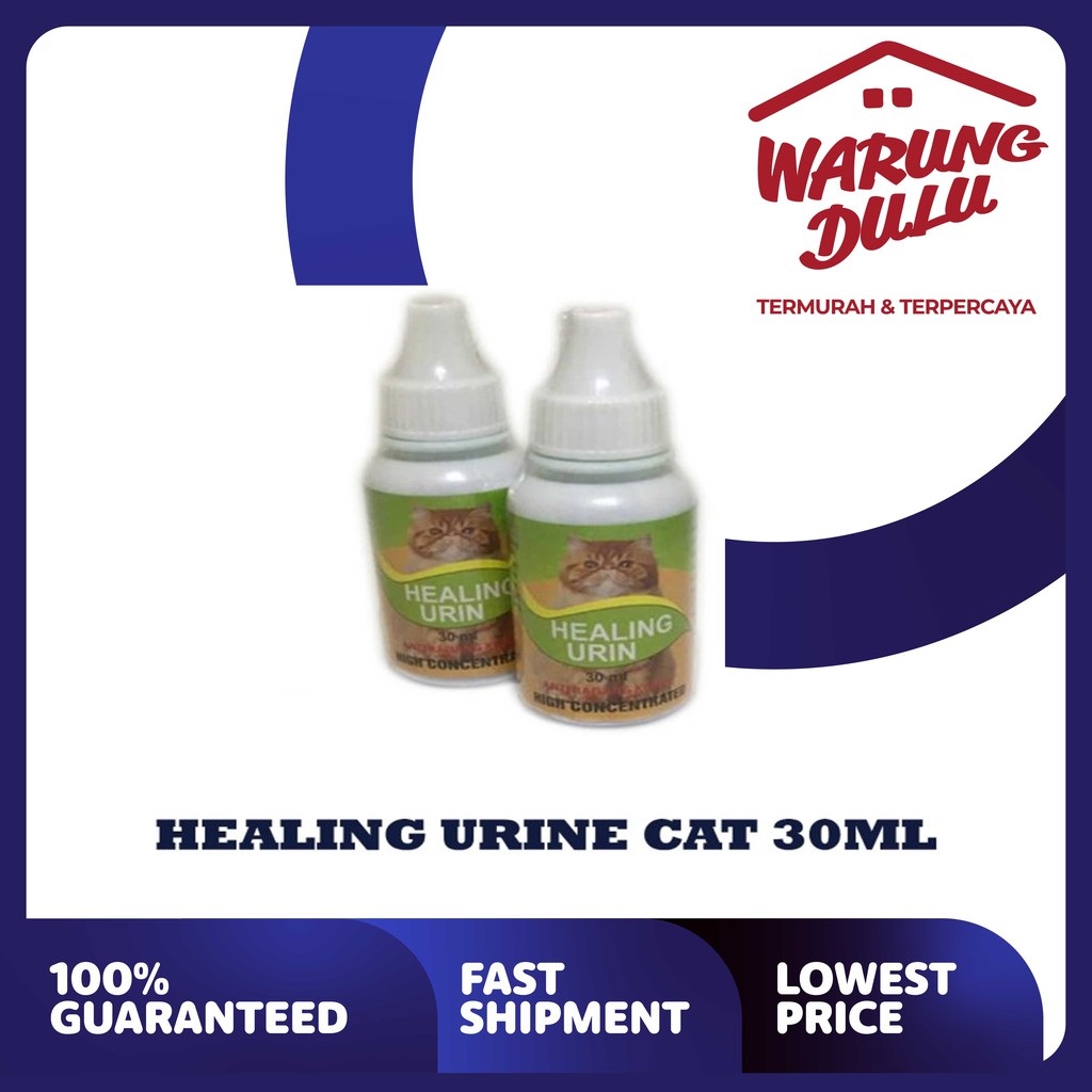 Healing Urine Cat - obat anti radang kemih untuk kucing