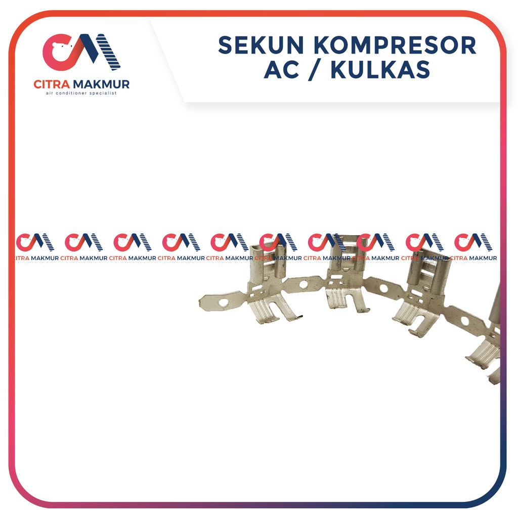 Sekun Kompresor AC Terminal connector konektor Kabel Air conditioner Kapasitor Kulkas