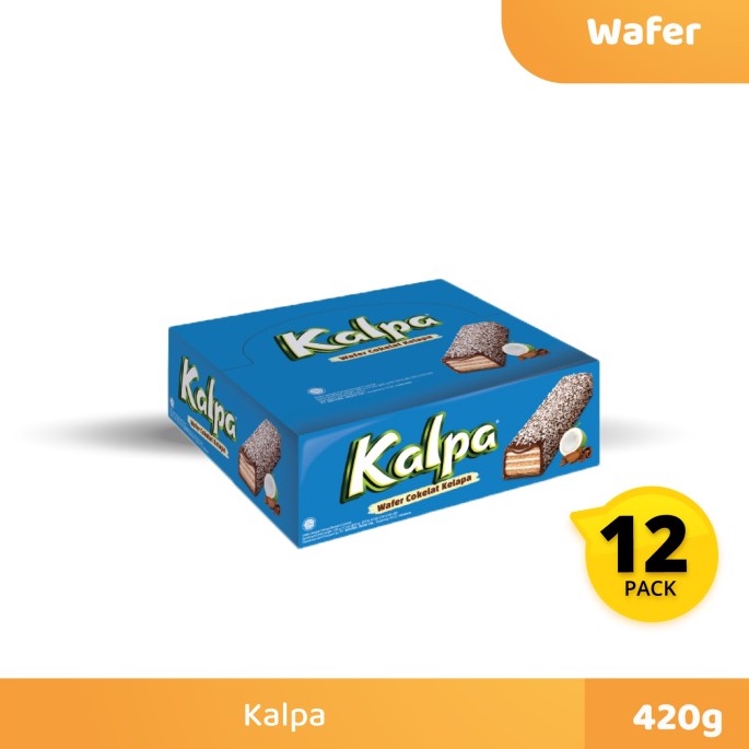 

Kalpa Wafer Coklat Kelapa Wafer 24g x 12pcs