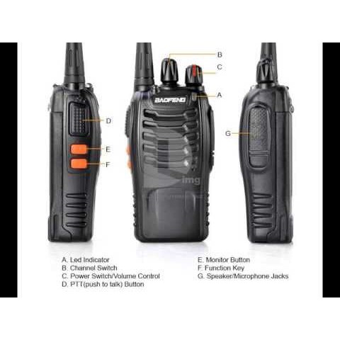 Paling Murah    HT Baofeng BF-888S Walkie Talkie / HT Baofeng BF888S / HT Baofeng 888S / Radio HT