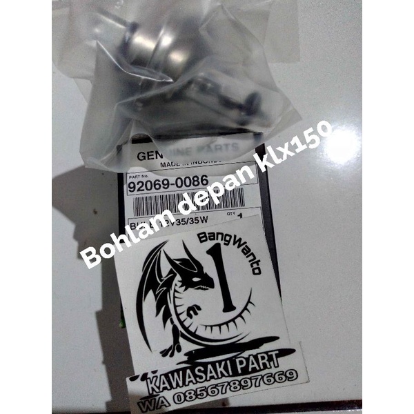 Bohlam depan kawasaki klx150 pnp athlete