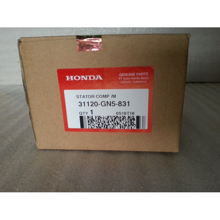 SPUL ASTREA GRAND 31120-GN5-831 ORIGINAL HONDA