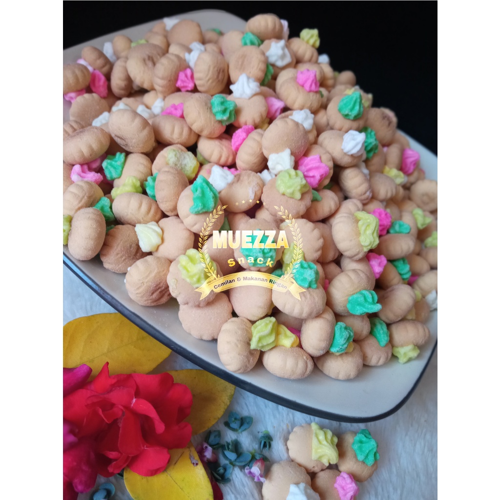 

Kue Gemrose / Gem rose / Kue Monas Cemilan Termurah Isi 500 gram / Snack Kiloan