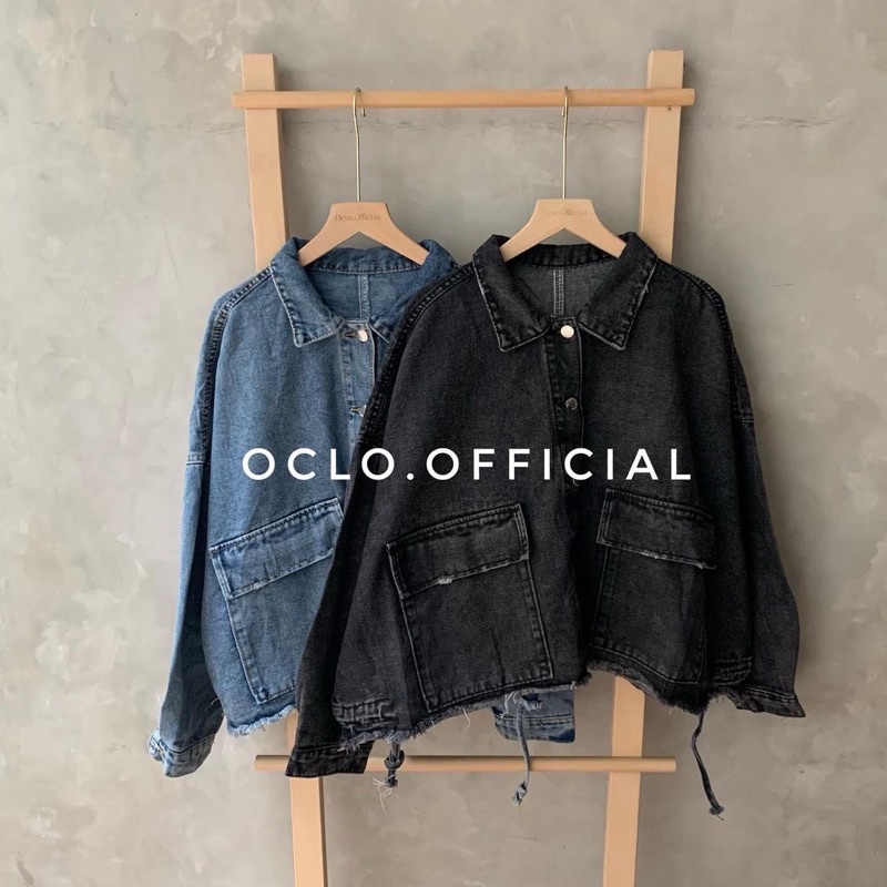 Catita Jacket Jeans Ori by Oclo official (BISA COD )