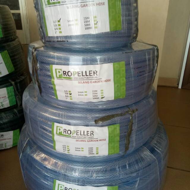 Jual Selang Air Benang Bening X Meter Shopee Indonesia