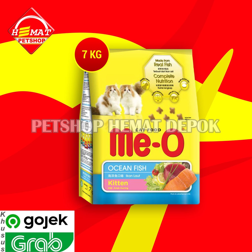 [GOSEND] Cat food Meo Kitten 7 Kg Makanan kering kucing anakan  Me o 7kg