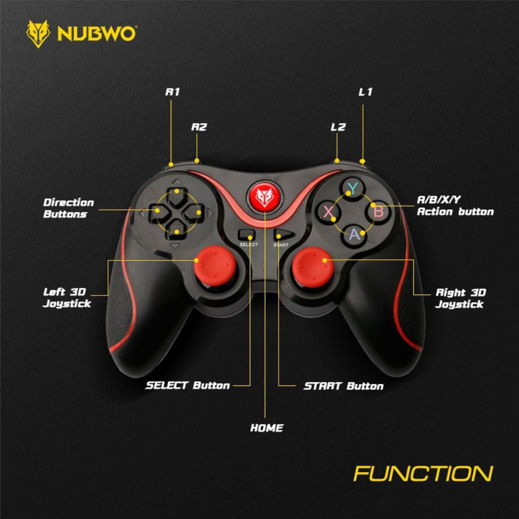 GAMEPAD GAME GAMING NUBWO NJ-40