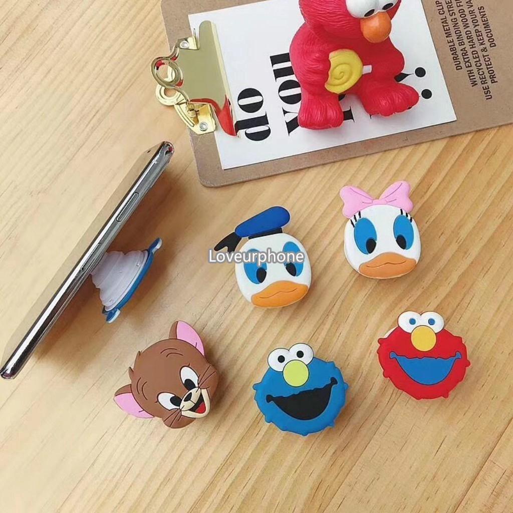 Ready Stock Air Bag Cell Phone Holder Mini Cartoon Cute Phone Holder Stand