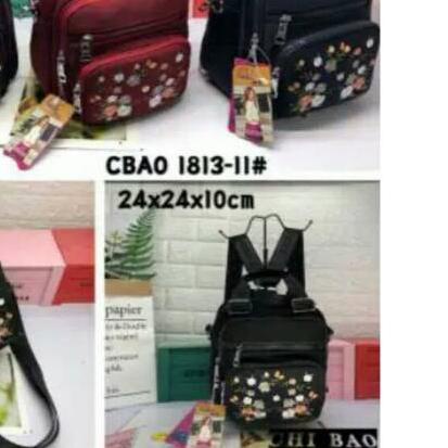 ⅎ chibao 1813-11 uk M bordir bunga import/tas 3in1 chibao 1813 Mtip ○