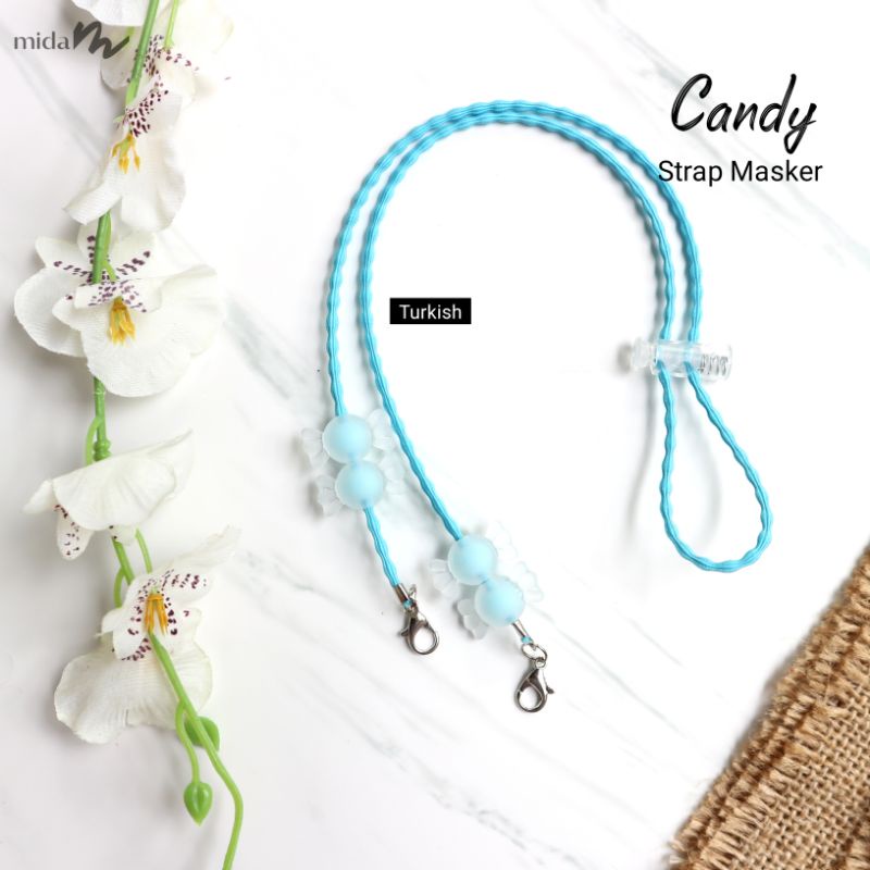 CANDY STRAP MASKER 2IN1 / STRAP MASKER TALI 2IN1 / TALI MASKER / STRAP MASKER TALI / KONEKTOR MASKER