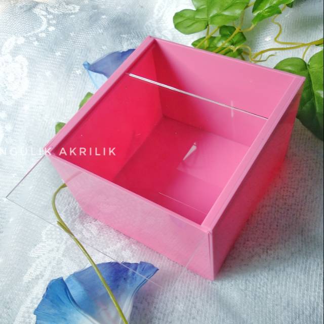 

Kotak akrilik bridesmaids mahar hampers craft