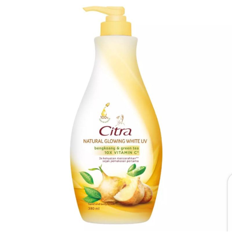 Citra Hand Body Lotion Glowing White UV - 380ml