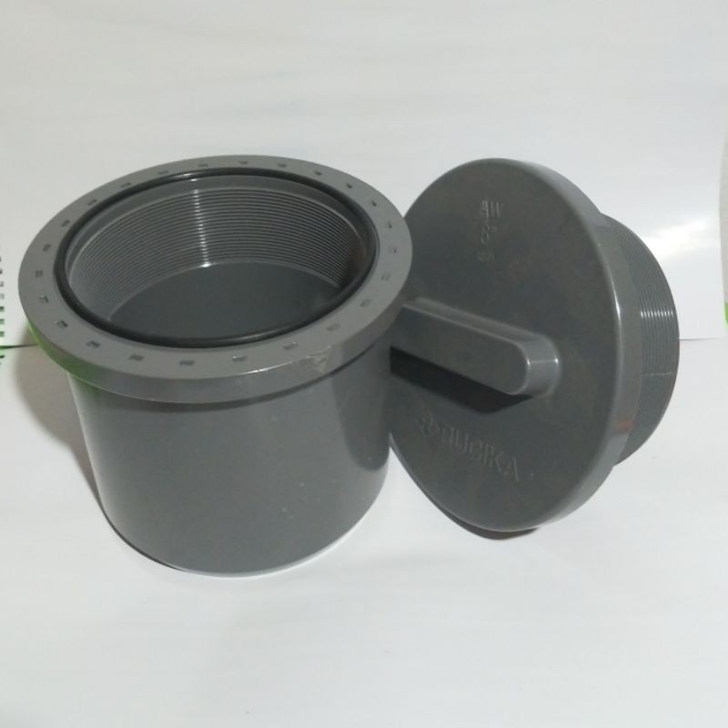 CLEAN OUT PIPA 6 INCH CO PIPA 6 INCH RUCIKA AW/ CLEAN OUT 6" CO 6" / DOP DRAT TUTUP PIPA SEPTIC TANK