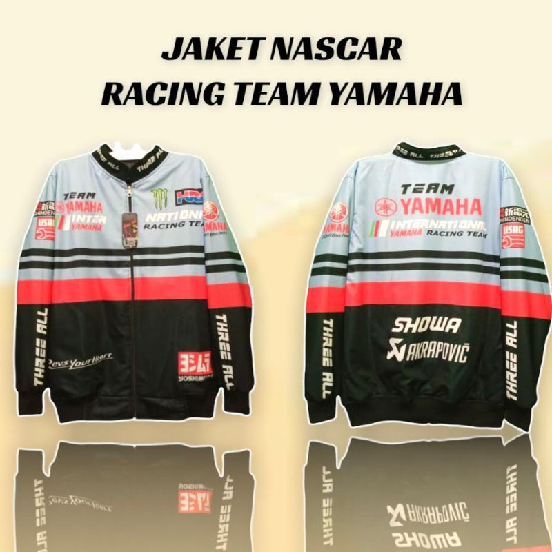 Jacket nasctar /  jaket motor / jaket sunmori team Yamaha internasional / jaket pria / jaket keren / jaket murah