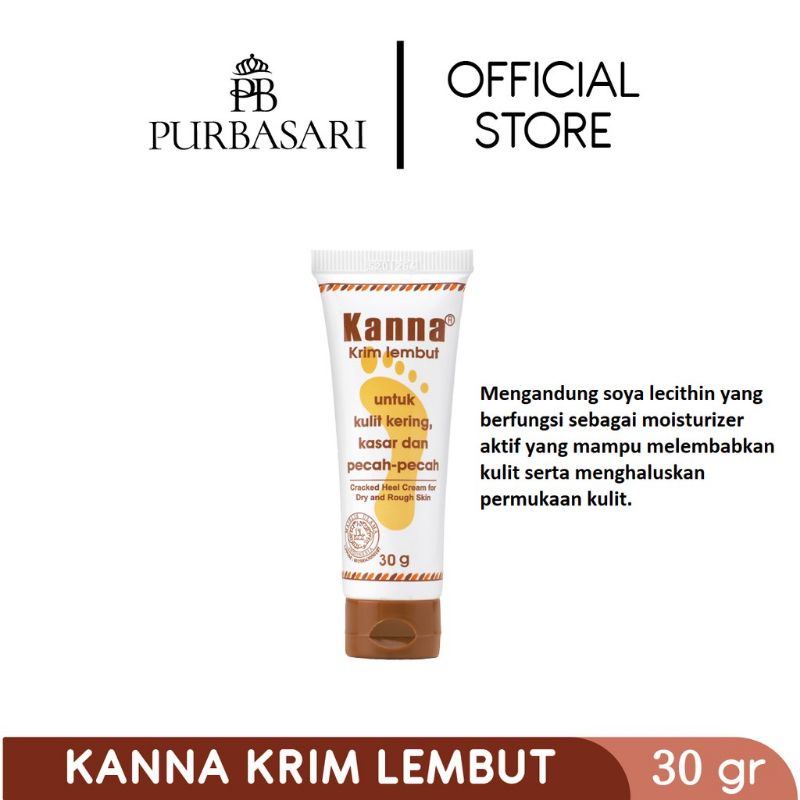 Kanna Krim Lembut/Kanna Soft Cream 15gr dan 30gr