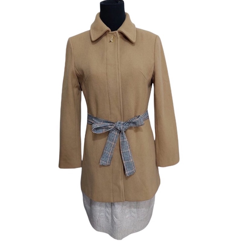 Preloved Wool Coat MICHEL KLEIN PARIS