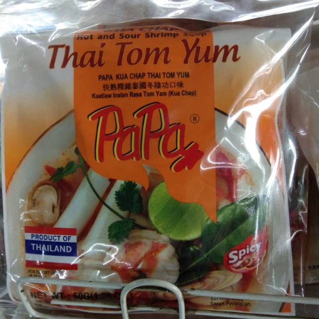 

Kwe chap Thailand Rasa Tom Yum