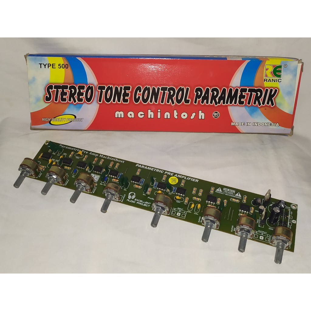 Kit Tone Control Stereo Parametrik- Ranic Type 500