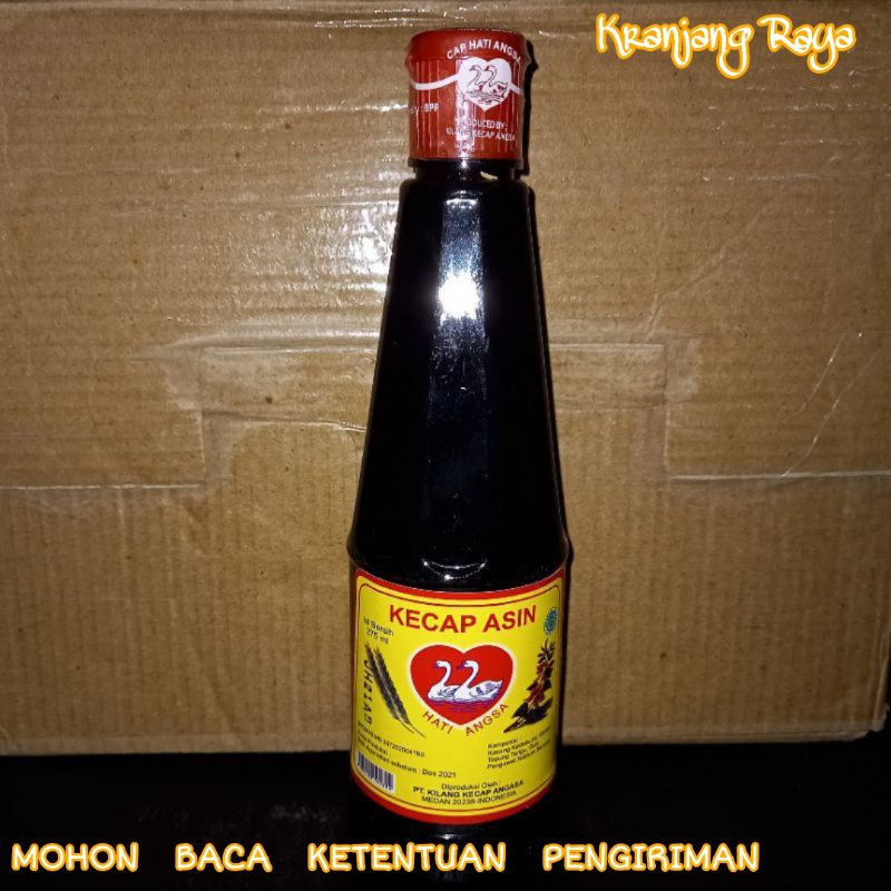 Kecap Asin Angsa kemasan botol 275 ml