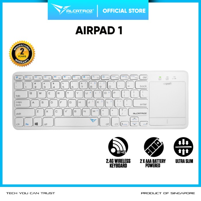 Alcatroz Keyboard Wireless AirPad 1