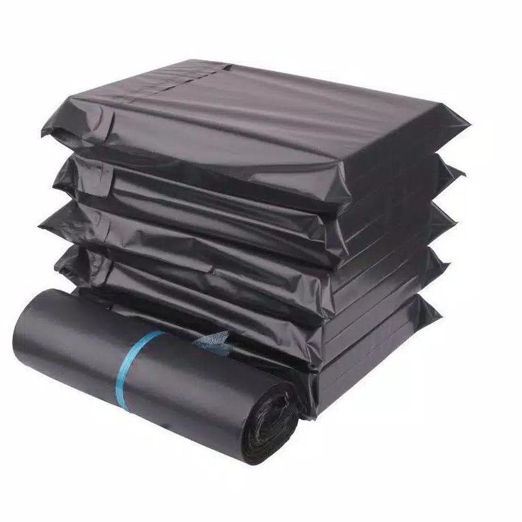

(CaP➨) ⭐️ PLASTIK POLYMAILER Ukuran 17x30 cm Packing Warna Hitam Harga per ikat Murah Mysunstore //Stok Banyak