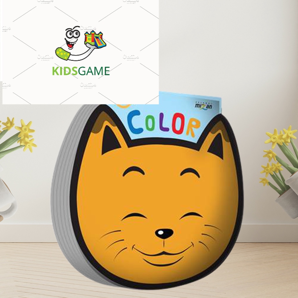 

BUKU AKTIVITAS ANAK BALITA BELAJAR MENGENAL WARNA SERI KUMI ANAK TK PAUD